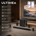 ULTIMEA Skywave X100 9.1.6CH Dolby Atmos&DTS:X Soundbar, 1500W Home Theater with 10'' Wireless Subwoofer, 8K HDR Pass-Through
