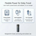 Insulin Cooler Box Mini Fridge 30H Travel Med Cold Storage Digital Temp Control 6 Insulin Pens Diabetes Travel Cooler
