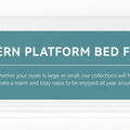 HOOMIC Metal Bed Frame with Upholstered Finely Stitched Headboard, Linen Fabric, Sturdy Foundation, No Box Spring Needed