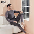 52025 Warm Thermal Underwear with Wool and Silk – Double-Layered for Extra Warmth, Winter-Ready Long Johns, Premium Base Layer