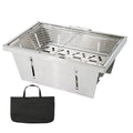 Pandatour Outdoor Camping High-Temperature Resistant Aluminum Foil Baking Pan No-Wash Magic Embossed Diamond Pattern Design