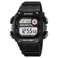 SKMEI Outdoor Digital Sports Electronic Watches For Men Fashion 5Bar Waterproof Stopwatch Wristwatches Alarm Clock Reloj Hombre