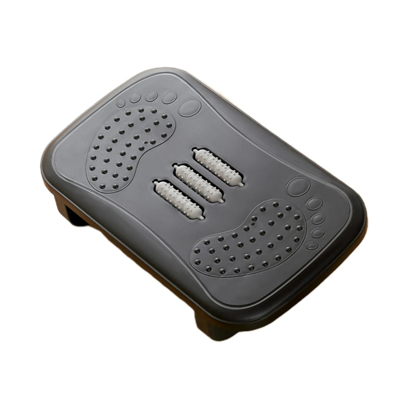 Office Footrest Footstool Ergonomic Under The Table Foot Stool With Massage Rollers Non-Slip Desk Step Stool Footstool Stepping