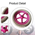 1 Pair Balance Bike Replacement Wheels Noise Reduction Bike Wheels for Outdoors Sports Cycling Replacement Accessories