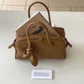 Women Boston Bag Large Capacity PU Leather Handbag Soft Casual Shoulder Bag Chic Daily Commuter Crossbody Tote Purse