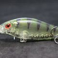 wLure Crankbait Fishing Lure 13g 9cm Medium Size 1-2 Meter Depth 3D Hard Vivid Eyes Tight Wobbler and High Frequent Action C735