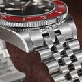 San Martin 40mm BB Men Watch Luxury Sport Diver Fly Clasp NH35 Automatic Mechanical Man Watches Jubilee BGW-9 20Bar SN0128