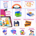 BUFO KT1028 10.1 Inch Kids Tablet A333 Five Core 20GB(3+17G) RAM 64GB ROM Android 16 1280*800 HD LCD Eye Protection Screen 5000mAh Battery Parental Control Dual Camera TF Card Up to 1TB Children Tablet PC