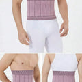 Men's Seamless Compression Shapewear Breathable Waist Trainer Slimming Underwear for Fitness Sport Sedentary Relief Body Shaper
