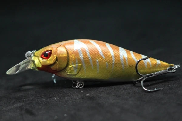 wLure Crankbait Fishing Lure 13g 9cm Medium Size 1-2 Meter Depth 3D Hard Vivid Eyes Tight Wobbler and High Frequent Action C735