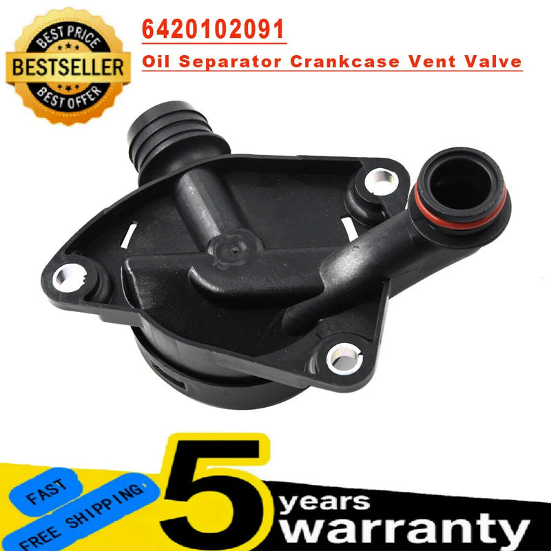 New 6420102091 For Mercedes-Benz W164 X164 W221 S320 Oil Separator Crankcase Vent Breather PCV Valve 6420100191 car accessories