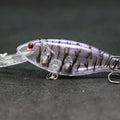 wLure Jerkbait Fishing Lure 11g 9.5cm 2.5 Meter Diving Crankbait Very Tight Wobbler with Darting 20 Colors C187