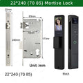 RAYKUBE 21-language Voice Tuya WiFi Camera Palm Vein Smart Fingerprint Lock Face Recognition Digital Lock With Video Call P85