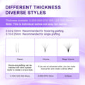 NAGARAKU Faux Mink Individual Lashes 6-17mm C/CC/D/DD Soft Natural Looking Eyelash Extension High Quality Mink Cilia
