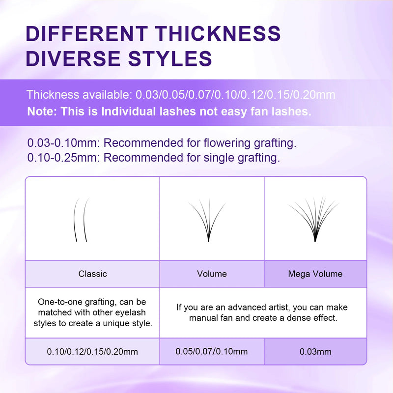 NAGARAKU Faux Mink Individual Lashes 6-17mm C/CC/D/DD Soft Natural Looking Eyelash Extension High Quality Mink Cilia