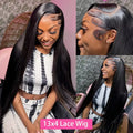 30 36 Inch Bone Straight Human Hair Wigs 13x6 Hd Lace Frontal Wig Brazilian Straight 13x4 HD Lace Front Human Hair Wig For Women