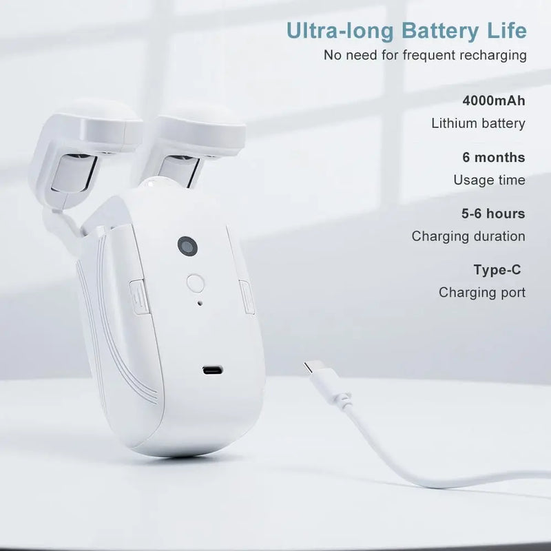 2 Pcs Electric Curtain Opener with Remote Control: Roman Rod/TU-Rail Motorized Curtains Quiet Operated Automatic Curtain Opener