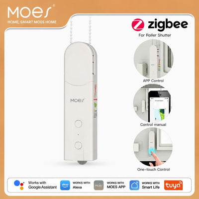 MOES ZigBee Smart DIY Motorized Roller Blinds/Shades | SAMAG