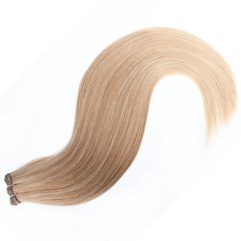 Natural Bio Synthetic Heat Resistant Hair Extensions Sew In Straight Hair Weave Bundle 26" 200g Synthetic Cosplay Ponytail Fiber