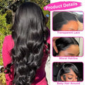 13x4 13x6 Hd Lace Front Body Wave Human Hair Wigs Brazilian Hair 30 36 Inch 5x5 Glueless Wig No Glue Body Wave Lace Front Wigs