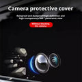 SEAMETAL Car Camera Protective Cover–Rainproof/Dustproof Anti-Gravel Scratch with High Clarity & 360° View HD Transparent Cover