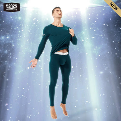 52025 Men's Cotton Thermal Underwear Set - Soft Fleece | SAMAG