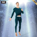 52025 Men's Cotton Thermal Underwear Set – Soft Fleece with Skin-Friendly Comfort, Athletic Fit and Midweight Warmth