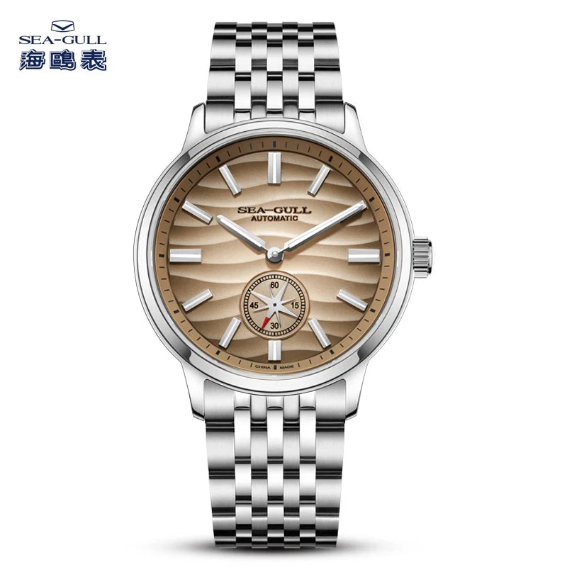 Seagull Watch 39.5mm Men's Watch 5Bar Waterproof Automatic Mechanical Watch Luminous Watch for Man 6180 Relogio Masculino