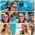 Swim Goggles - For Ages 3-10 - Anti-Fog - UV Protection | SAMAG