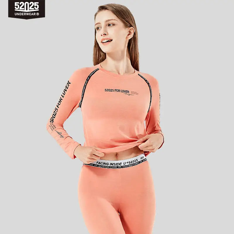 52025 Premium Cotton Modal Thermal Underwear – Ultra-Soft Lightweight Base Layer, Breathable Second-Skin Comfort and Modern Fit