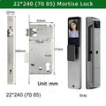 RAYKUBE 21-language Voice Tuya WiFi Camera Palm Vein Smart Fingerprint Lock Face Recognition Digital Lock With Video Call P85