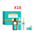 Moroccan Argan Oil Hair Care Set Gently Cleanses Deep Moisturizing Smoothing Soften Repairing Damaged Reduces Frizz Shampoo Conditioner Set
