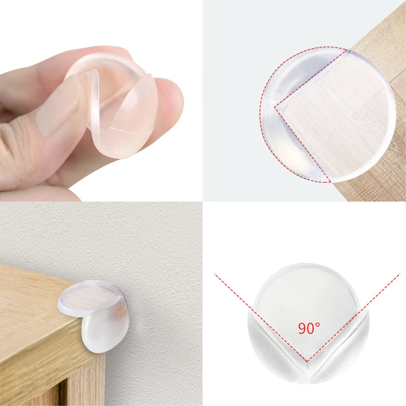 Table Corner Protectors for Baby Furniture Corner Guards Clear Children Anti Collision Edge Guards Baby Safety Table Edge Covers