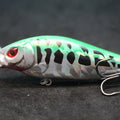 wLure Crankbait Fishing Lure 13g 9cm Medium Size 1-2 Meter Depth 3D Hard Vivid Eyes Tight Wobbler and High Frequent Action C735
