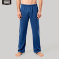 52025 Men's 100% Cotton Pajama Lounge Pants – Relaxed Fit, Side Pockets and Breathable Everyday Comfort