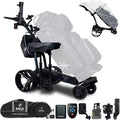 DISCOUNT ON Navigator Ai GPS+ Remote Control Electric Golf Push Cart w Power Bank Bundle. ready to ship