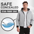 2022 Anti-stab Military Tactical Safe Jacket Bodyguard Police Businessman Outdoor invisible Self-defense fashion Casual Coat