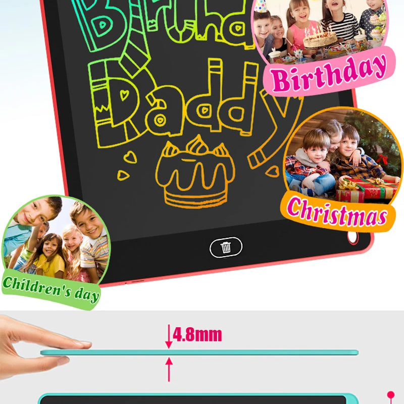 8.5/ 12 inch Writing Board Drawing Tablet LCD Screen Writing Digital Graphic Tablets Electronic Handwriting Pad Toys Gifts Child