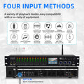 FULUODE K-6 Professional KTV digital stage effects processor anti-popping audio processor karaoke mixer reverb unit with DSP