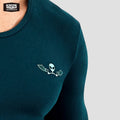 52025 Men's Cotton Thermal Underwear Set – Soft Fleece with Skin-Friendly Comfort, Athletic Fit and Midweight Warmth