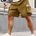 Plus Size Men's Casual Workwear Shorts Trendy Loose Fit | SAMAG