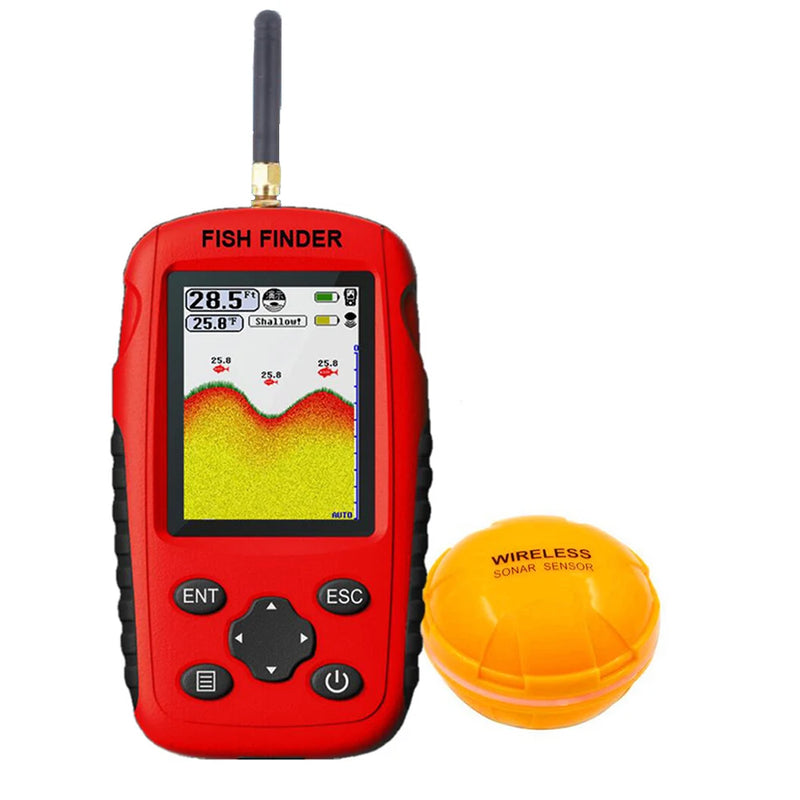 Sonar Fish Finder Rechargeable Wireless Sensor Fishing | SAMAG