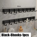 Kitchen Space Aluminum Punch - Free Hooks Are Easy to Install Utensils Storage Bathroom Bathrobe Towel - View 9 | SAMAG