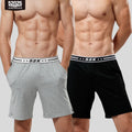 52025 Men's Cotton Modal Pajama Shorts – Smooth, Silky-Soft Lounge Shorts, Relaxed Fit, Side Pockets and Everyday Home Comfort