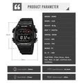 SKMEI Outdoor Digital Sports Electronic Watches For Men Fashion 5Bar Waterproof Stopwatch Wristwatches Alarm Clock Reloj Hombre