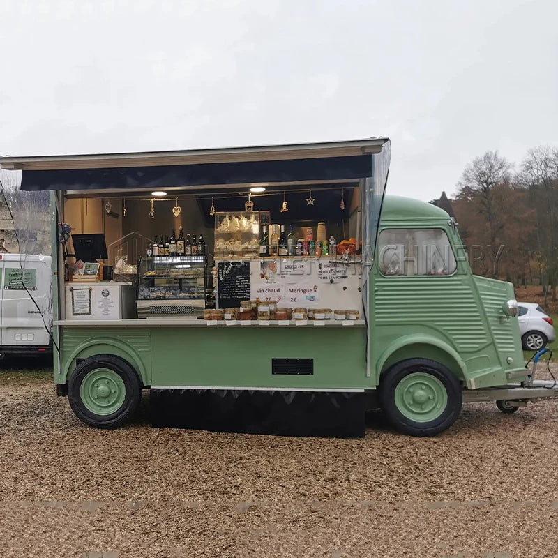 Allbetter Custom Mobile Food Truck with Full Kitchen Hot Dog Cart Ice Cream Truck Vintage Food Trucks Fully Equipped for Sale
