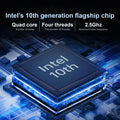 New Ultra Slim Laptop 14.1" 16GB RAM 2TB SSD Intel 4405U Gaming PC 1920*1080 Display Office Study Computer PC Windows 11 Pro