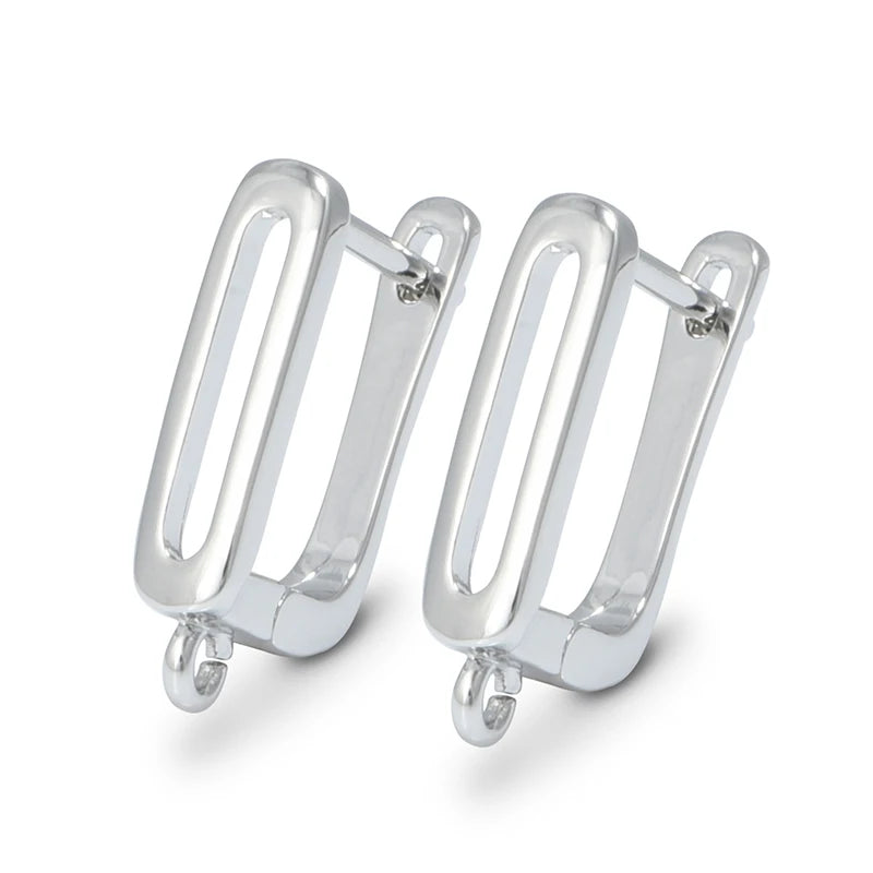 1 Pair Gold Plated  Earring Hooks Components Accessories Supplies For Woman DIY  Handmade Making Findings Jewelry  Wholesale