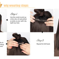 Doreen Full Head Brazilian Machine Remy Clip in Hair Extensions Human Hair 100% Real Natural Hairpiece Clips On 120G 14 To 22