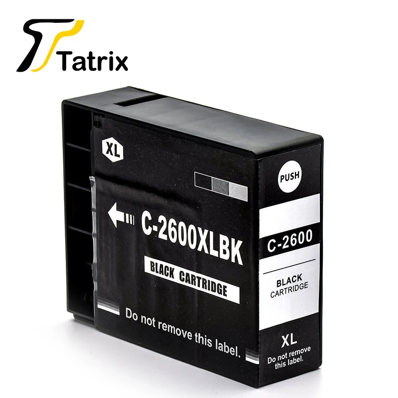 Tatrix For Canon 2600 PGI2600 PGI2600XL Compatible Ink Cartridge For Canon MAXIFY IB4060/MB5060/MB5160/MB5360/MB5460 Printer